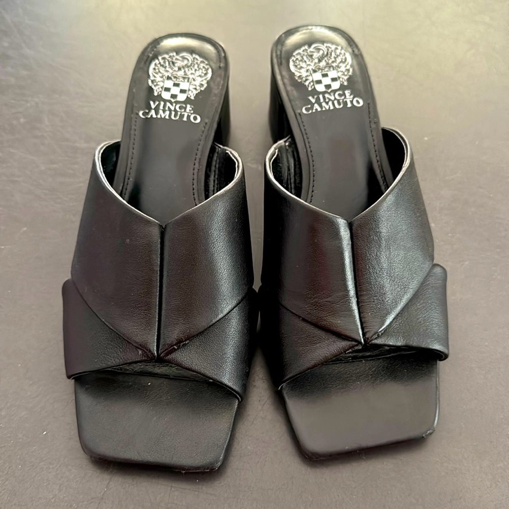 Vince Camuto black heels